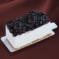 Blueberry Cheese Cake Slice